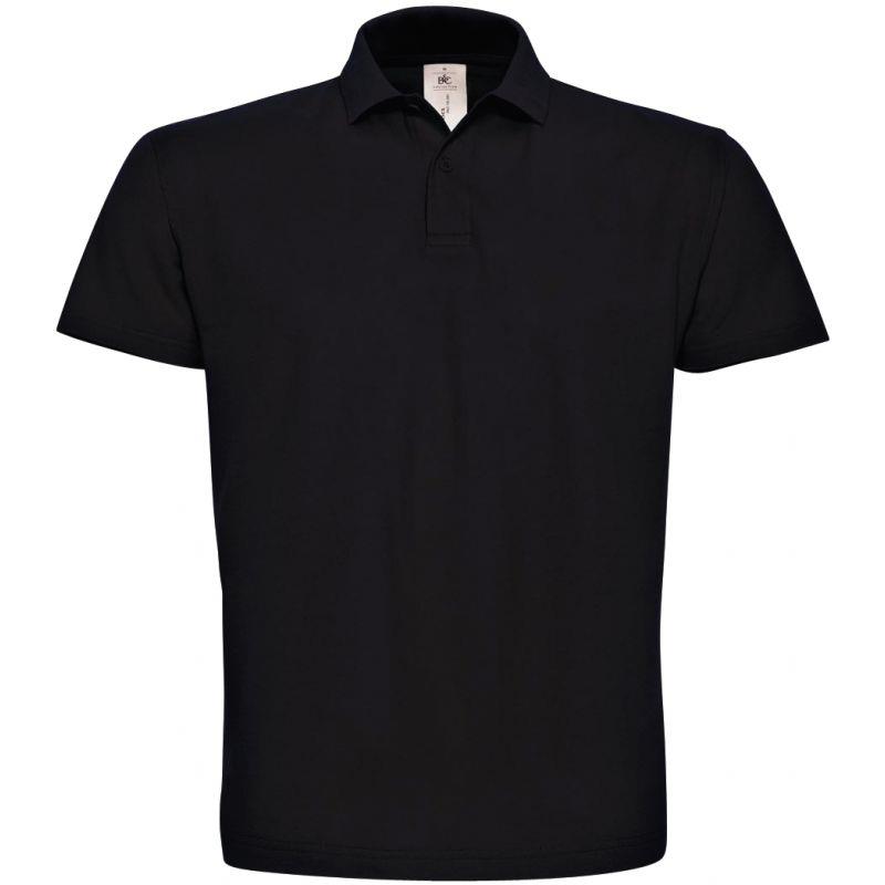 POLO COTON NOIR TS