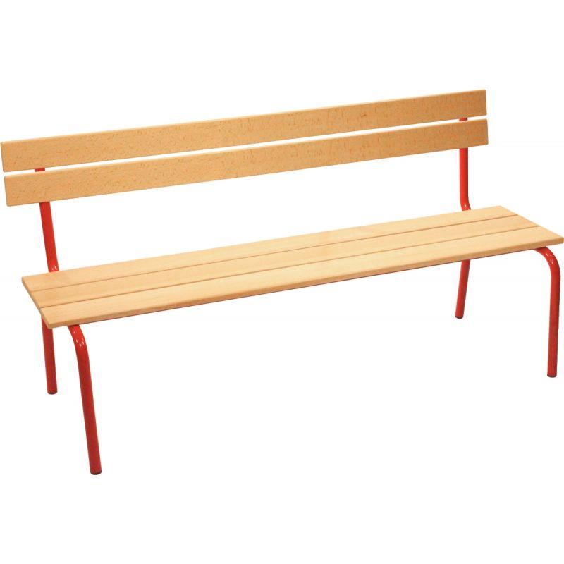 BANC AVEC DOS L 120CM T4 RGE