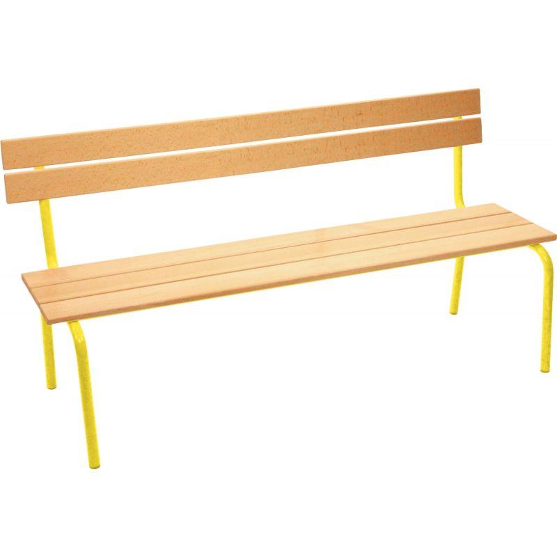 BANC AVEC DOS L 120CM T4 JNE