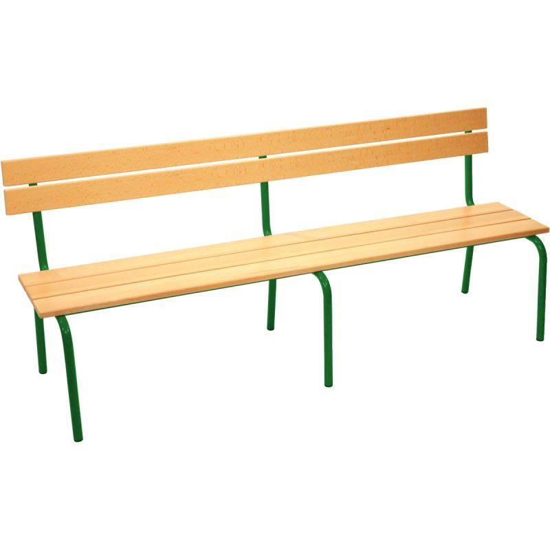 BANC AVEC DOS L 160CM T4 VRT