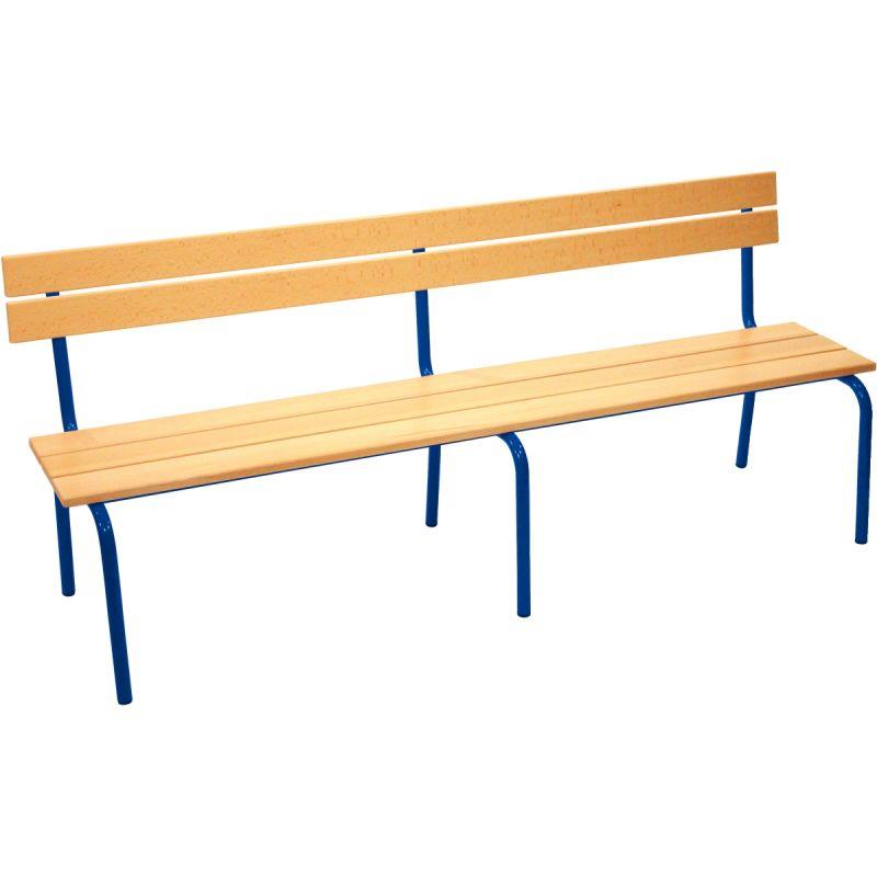 BANC AVEC DOS L 160CM T4 BLE