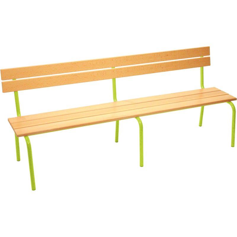 BANC AVEC DOS L 160CM T4 VGR