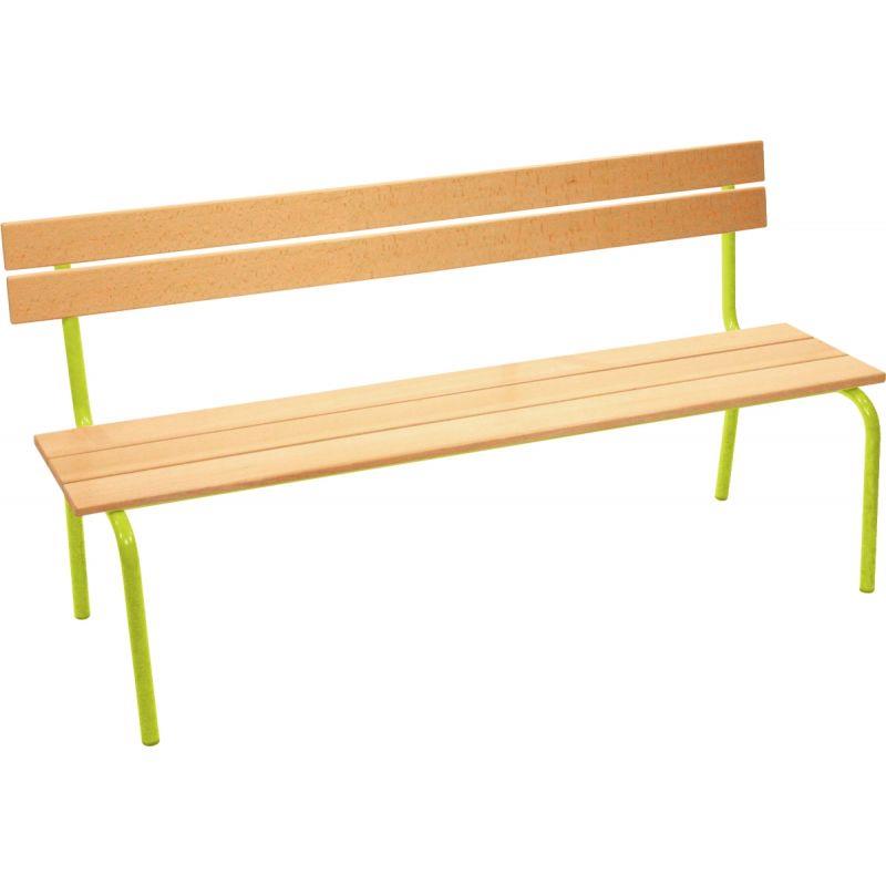 BANC AVEC DOS L 120CM T5 VGR