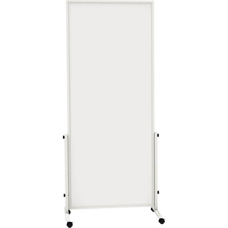 TABLEAU BLANC MOBILE 2F 75X180