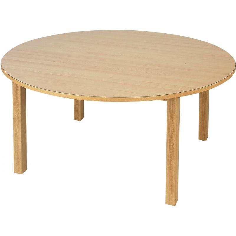 TABLE RONDE BOIS D120CM T0